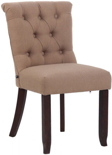 BHM Germany Jídelní židle Alberton, textil, taupe - Jídelní židle - Main image