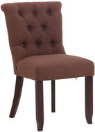 BHM Germany Jídelní židle Alberton, textil, hnědá - Jídelní židle