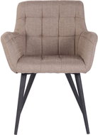 BHM Germany Jídelní židle Lyss, textil, taupe - Jídelní židle