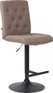 BHM Germany Barová židle Kells, textil, taupe - Barová židle