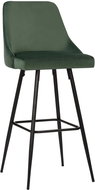 BHM Germany Barová židle Portree, samet, zelená - Barová židle