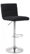 BHM Germany Barová židle Limerick, textil, chrom / černá - Barová židle