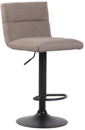 BHM Germany Barová židle Limerick, textil, černá / taupe - Barová židle