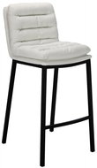 BHM Germany Barová židle Dundalk, černá / bílá - Barová židle
