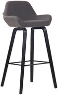 BHM Germany Barová židle Newnan, černá / tmavě šedá - Barová židle