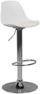 Brüxxi Barová židle Ferit, syntetická kůže, bílá - Barová židle