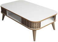 Dalenor Konferenční stolek Eylül, 105 cm, bílá - Konferenční stolek