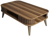 Dalenor Konferenční stolek Eylül, 105 cm, ořech - Konferenční stolek