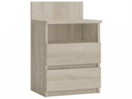 Artenat Noční stolek Malva 1, 40 cm, dub sonoma - Noční stolek