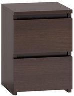 Artenat Noční stolek Malwa, 40 cm, tmavě hnědá - Noční stolek