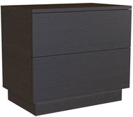 Artenat Noční stolek Sela, 55 cm, tmavě hnědá - Noční stolek