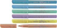 Stylex Glitter felt tip pens, 6 pastel colours - Felt Tip Pens