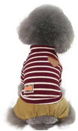 Surtep Dog fleece overalls red M - Dog Clothes