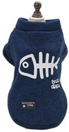 Surtep Sweatshirt for dog herringbone navy blue M - Dog Clothes