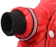 Surtep Waterproof jacket Winter for dog red M - Dog Clothes