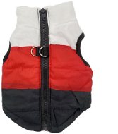 Surtep Striped vest white/red/black S - Dog Clothes