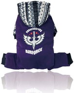 Surtep Sport dog suit with hood purple M - Dog Clothes