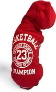 Surtep Sport hoodie for dog with hood red - Dog Clothes