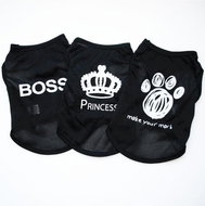 Surtep T-shirt for dog Princess black L - Dog Clothes