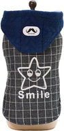 Surtep Dog vest with hood Star grey M - Dog Clothes