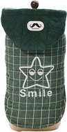 Surtep Dog vest with hood Star green M - Dog Clothes