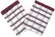 Svitap sleepwell Extra absorbent towel 50 × 70 cm, traditional burgundy, 3 pcs - Kitchen Towel