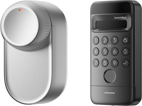 SwitchBot Lock Ultra Vision Combo Silver - Smart Lock - Main image