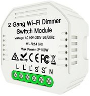 MOES 
Hidden wifi smart Dimmer switch 2gang - WiFi spínač