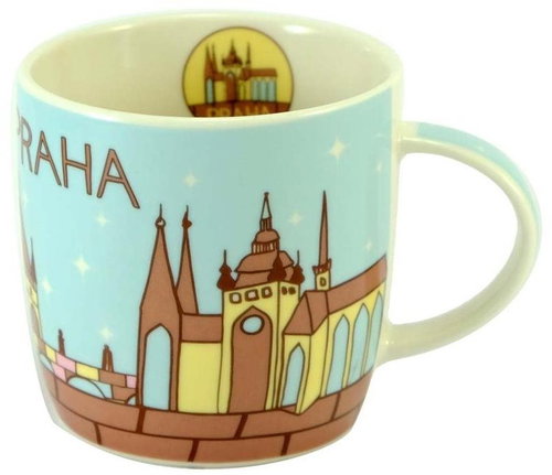GiftyCity Porcelain mug 0,3 l Prague - Mug - Main image