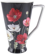 Home Elements Mug 500 ml Poppies black - Mug