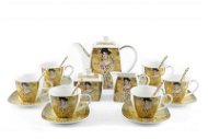 Home Elements luxusní souprava na čaj, 21 ks, pro 6 osob, Klimt Adele - Set of Cups