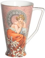 Home Elements Porcelain mug 500 ml, Mucha dark - Mug