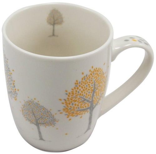 Home Elements Porcelain mug, 340 ml, Trees - Mug - Main image