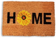 Home Elements Rohožka z kokosových vláken, Home se slunečnicí, 40×60 cm - Doormat