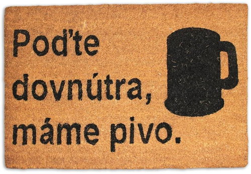 Home Elements Coir mat, Come inside, 40×60 cm (SK) - Doormat - Main image