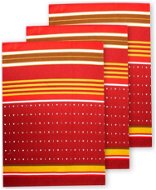 Home Elements Sada 3 ks - Utěrka 50×70 cm, Červená - Dish Cloths