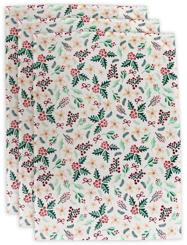 Home Elements Sada 3 utěrek, Cesmína - Kuchyňské utěrky - Hlavní obrázek