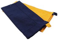 Home Elements Utěrka z recyklované bavlny, 2 ks, 50×70 cm, tmavomodrá + žlutá - Dish Cloths