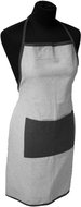 Home Elements Recycled cotton kitchen apron, 60×80 cm, grey - Apron