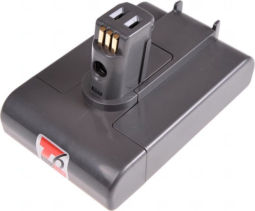 T6 Power for Dyson DC34, Li-Ion, 22.2 V, 2000 mAh (44 Wh), grey - Replacement Battery - Main image