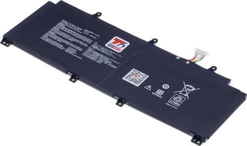 T6 Power for Asus ROG Flow GV301Q, GV301R, 4007 mAh, 62 Wh, 4-cell, Li-poly - Laptop Battery - Main image