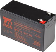 Battery T6 Power NP12-7.2, 12V, 7.2Ah - UPS Batteries