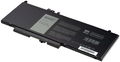 T6 Power pro Dell Latitude E5550, Li-Poly, 7,4 V, 6900 mAh (51 Wh), černá