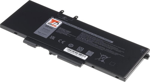 T6 Power for Dell YPVX3 laptop, Li-Poly, 15.2 V, 4470 mAh 68 Wh - Laptop Battery - Main image