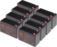 Sada baterií T6 Power pro záložní zdroj Hewlett Packard RBC12, VRLA, 12 V - Baterie pro záložní zdroje