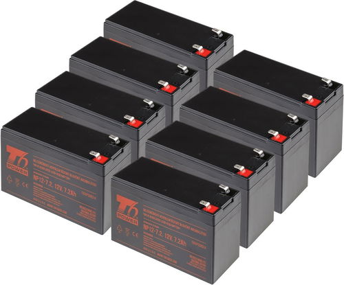 T6 Power akkumulátor szett Hewlett Packard RBC12, VRLA, 12V - Szünetmentes akkumulátor - Fő fotó