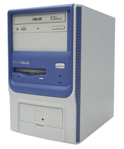 ASUS Barebone Terminator P4-533A, CD, P4SC-EA, VGA+AGP, audio, LAN - PC Case - Main image