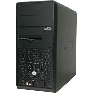 ASUS Barebone Vintage-AE1, K8S-MV/V - SiS760GX, 2xDDR400, VGA + AGP8x, 5.1 audio, USB2.0, LAN, uATX  - PC Case