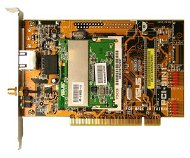 ASUS Terminator rozš. PCI karta - GLAN, WiFi LAN (802.11b) + anténa, 2xFireWire int. header - -