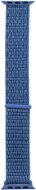 Tactical Fabric Strap for Apple Watch 1,2,3,4,5 42-44mm Blue - Watch Strap